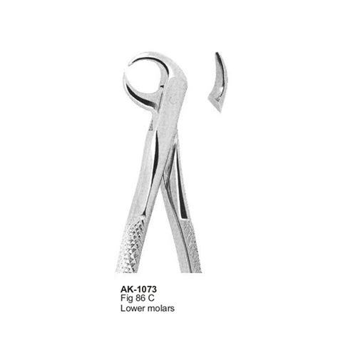 Lower Molars Extracting Forceps - Akhyar Surgical