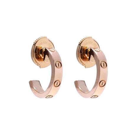 Cartier Love Earrings– Oliver Jewellery