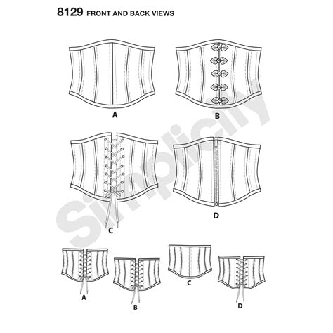 Corset Top Template