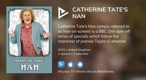 Where to watch Catherine Tate's Nan TV series streaming online ...