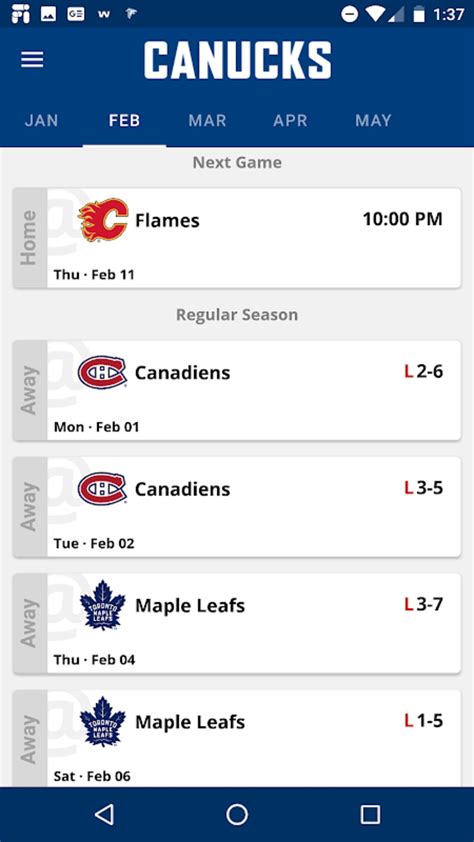 Vancouver Canucks APK for Android - Download