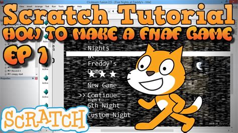 Title Screen | How To Make A FNAF Game In Scratch | Ep 1 - YouTube