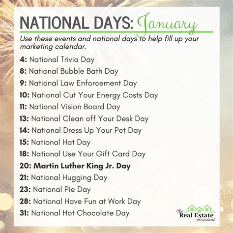 January 2024 National Day Calendar - Calendar Printables