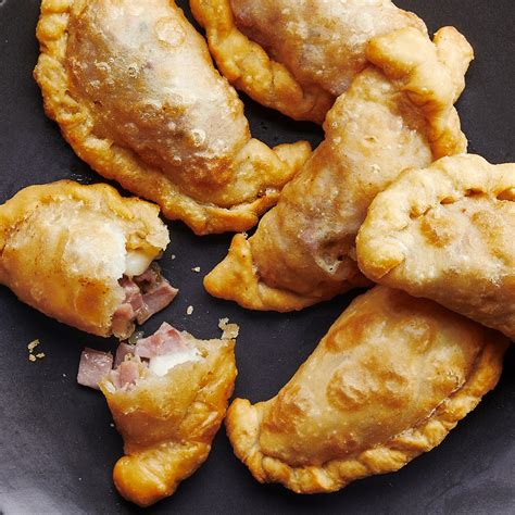 Ham, Cheese, and Onion Empanadas Recipe | Bon Appétit