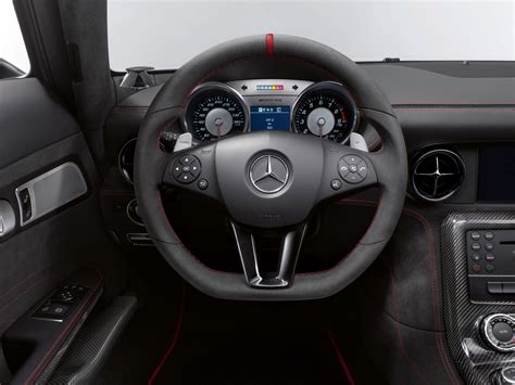 Mercedes-Benz SLS AMG Black Series Interior Steering Wheel - Car Body ...