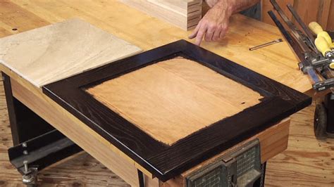 Build a Butt Joint Table Top Frame for Ceramic Tile or Other Inserts