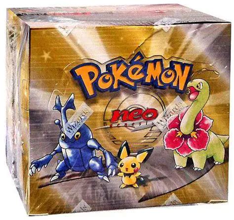 Pokemon Neo Genesis Booster Box 36 Packs Wizards of the Coast - ToyWiz