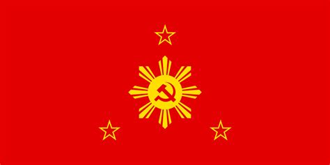 Flag of Communist Philippines by UnitedWorldMedia on DeviantArt