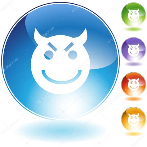 Evil Grin Emoticon — Stock Vector © cteconsulting #3983531