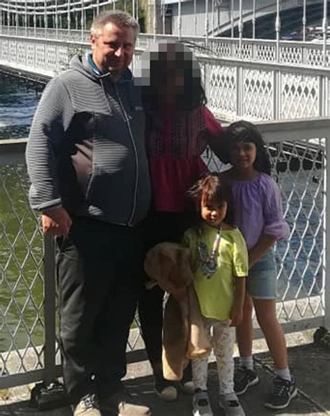 Pictured: Father, 45, and his two young daughters who were found dead ...