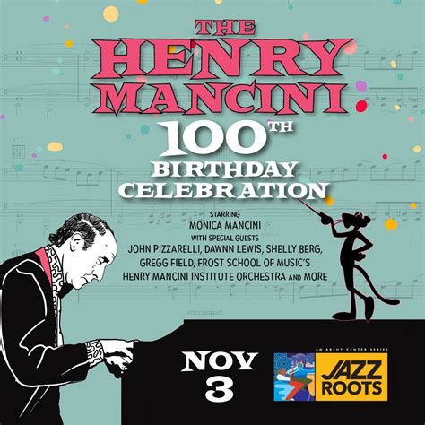 The Henry Mancini 100th Birthday Celebration, Knight Concert Hall At ...