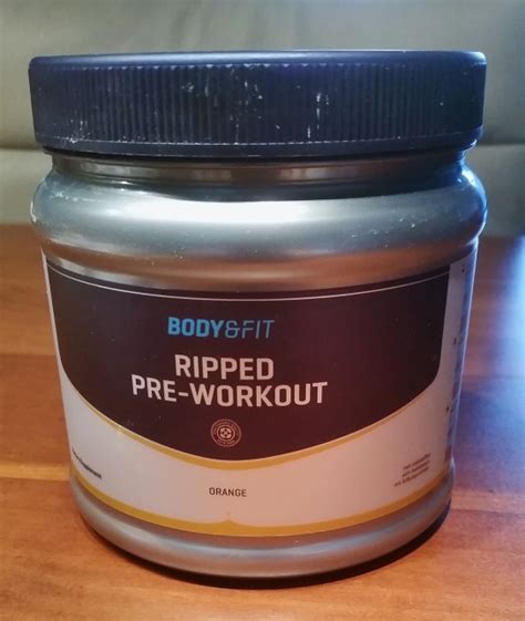 Ripped Pre-Workout review - Body & Fit | Voeding-en-fitness.nl