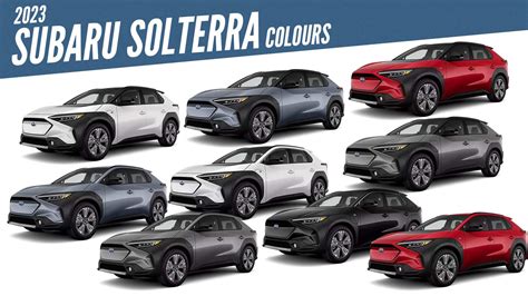 2023 Subaru Solterra All Color Options | AUTOBICS