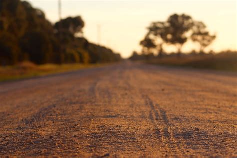 #574555 blur, dirt, distance, gravel, green, long, road, sand, trees 4k ...