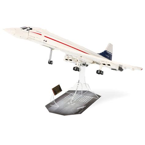 Lego 10318 Concorde Display Stand - Take Off – Uniquedisplay.co.uk