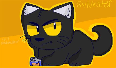 Sylvester the Talking Kitty Cat by KitsuneArtist6543 on DeviantArt