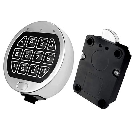 Gun Safe Lock Replacement Chrome Keypad Electronic Safe Lock