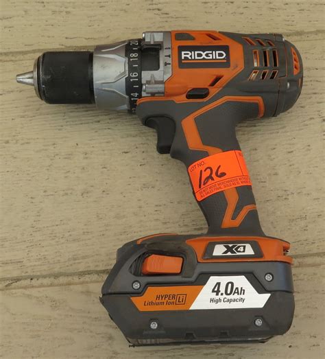 Tools - Ridgid R8611501 Cordless Drill w/ 18V Battery