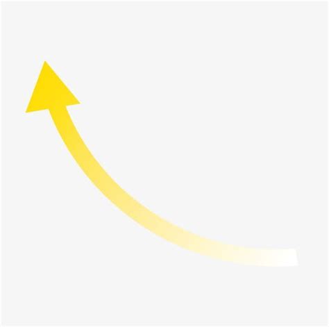 Yellow Arrows Up Curve PNG - arrow, arrows clipart, curve, curve clipart, rise | Shadow ...