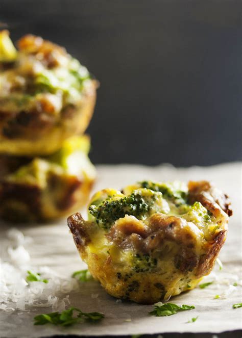 Three Cheese Broccoli Bites - Just a Little Bit of Bacon