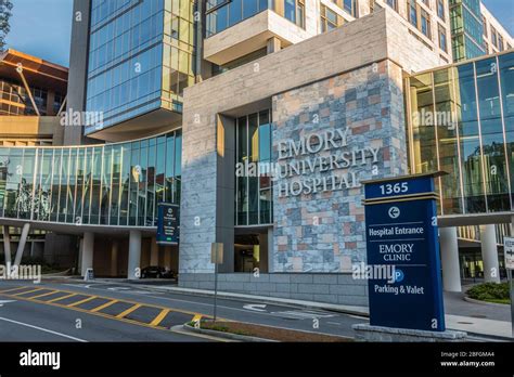 Emory University Hospital in Atlanta, Georgia. (USA Stock Photo - Alamy