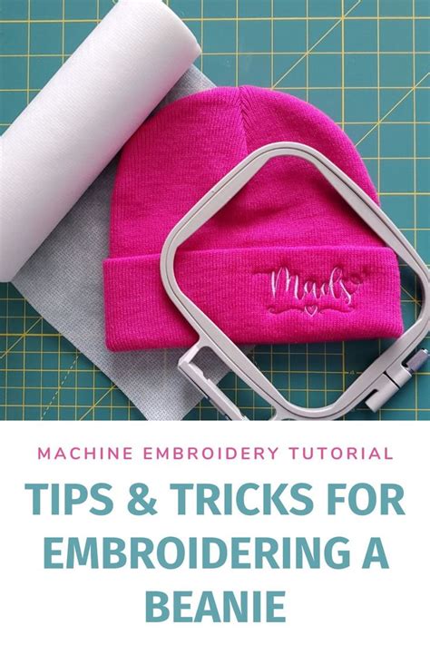 Beanie Hat Embroidery Tips, Tutorial, and Troubleshooting | Machine embroidery tutorials ...