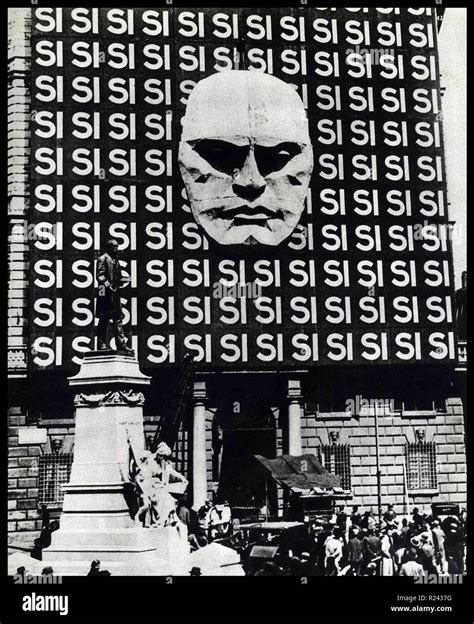 poster depicting Benito Mussolini (1883 - 28 April 1945) Italian ...