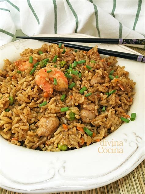 Receta Arroz frito japonés (Yakimeshi) | Mis Recetas Caseras