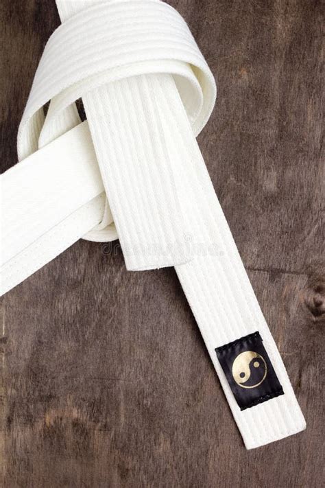 White belt karate stock image. Image of taekwon, taekwondo - 61591739