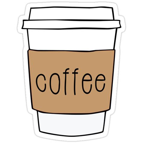 "Coffee Cup" Stickers by Chris Jackson | Redbubble