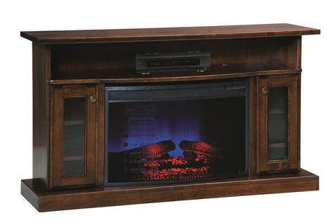 49" Electric Fireplace TV Stand from DutchCrafters Amish Furniture