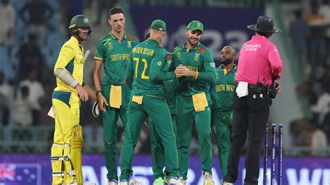 AUS vs SA: South Africa hands Australia its biggest ODI World Cup loss ...