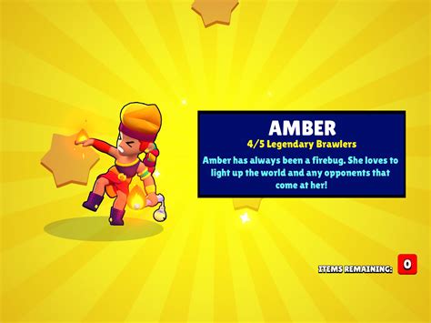 Brawl Stars Amber Wallpaper