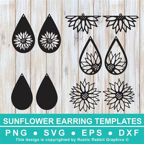 Free Svg Earring Templates - FREE PRINTABLE TEMPLATES