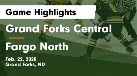 Grand Forks Central HS Ice Hockey Video "Grand Forks Central vs Fargo North Game Highlights ...