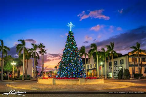 Christmas Tree 2016 Fort Pierce Florida Sunset | HDR Photography by ...