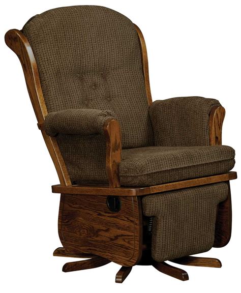 Swanback Swivel Glider - Amish Direct Furniture