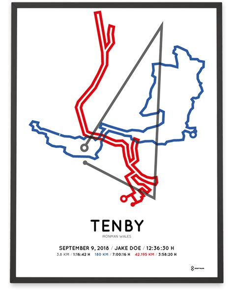 2018 Ironman Wales print – Sportymaps