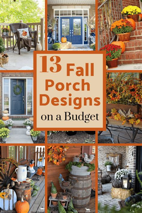 13 Fall Front Porch Decor Ideas · Hidden Springs Homestead