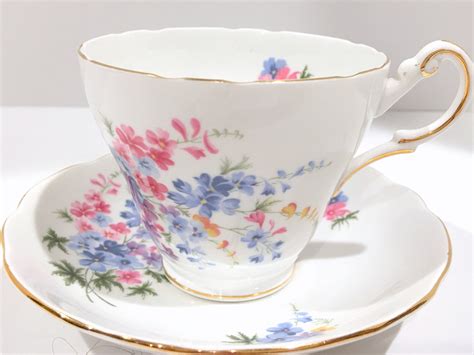 Regency Tea Cup and Saucer, English Bone China, Antique Teacups ...