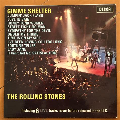 The Rolling Stones - Gimme Shelter (1971, Vinyl) | Discogs