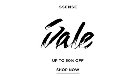 SSENSE Sale - Up To 50% Off