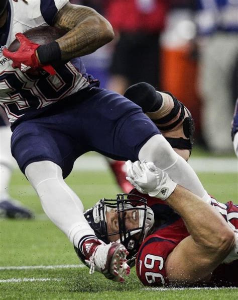 Texans defensive end J.J. Watt named Defensive Player of the Year by ...