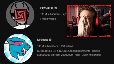 PewDiePie REACTS TO MRBEAST BEATING HIM IN SUBSCRIBERS! - YouTube