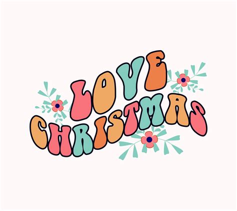 love christmas lettering 11225490 Vector Art at Vecteezy