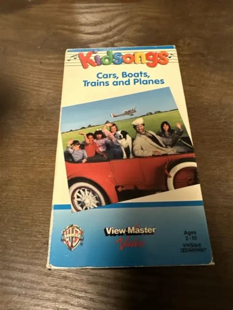 KIDSONGS CARS BOATS Trains and Planes VHS 1986 View Master Video $16.32 ...