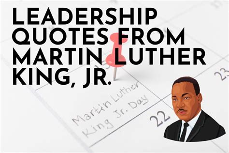 Martin Luther King Jr. Leadership Quotes for Inspiration - Lola Lambchops