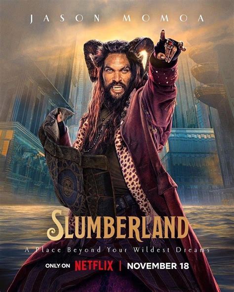 Slumberland Posters Show Off Jason Momoa's New Netflix Movie