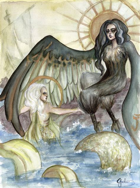 Mermaid vs Siren by g-ivanov on DeviantArt