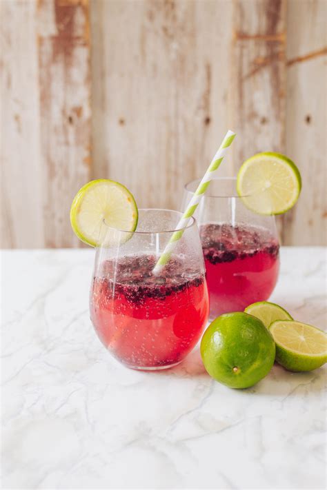 Blackberry Lime Mocktail